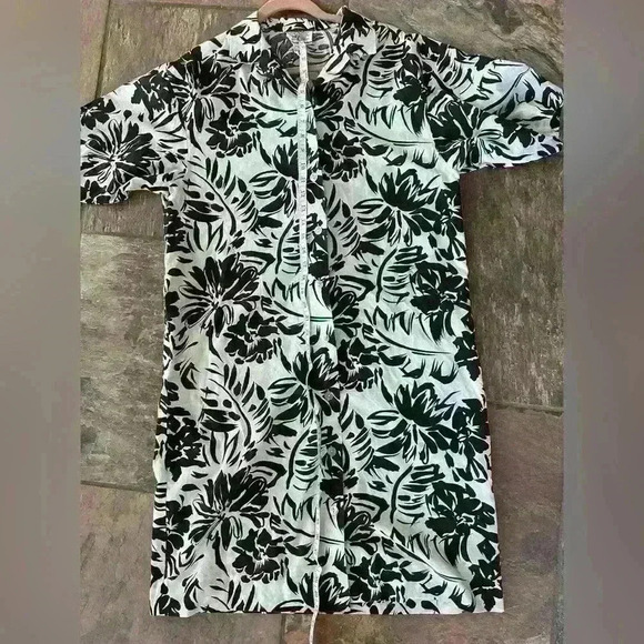 Vintage 1970’s Floral Shirt Dress XL - Picture 6 of 8